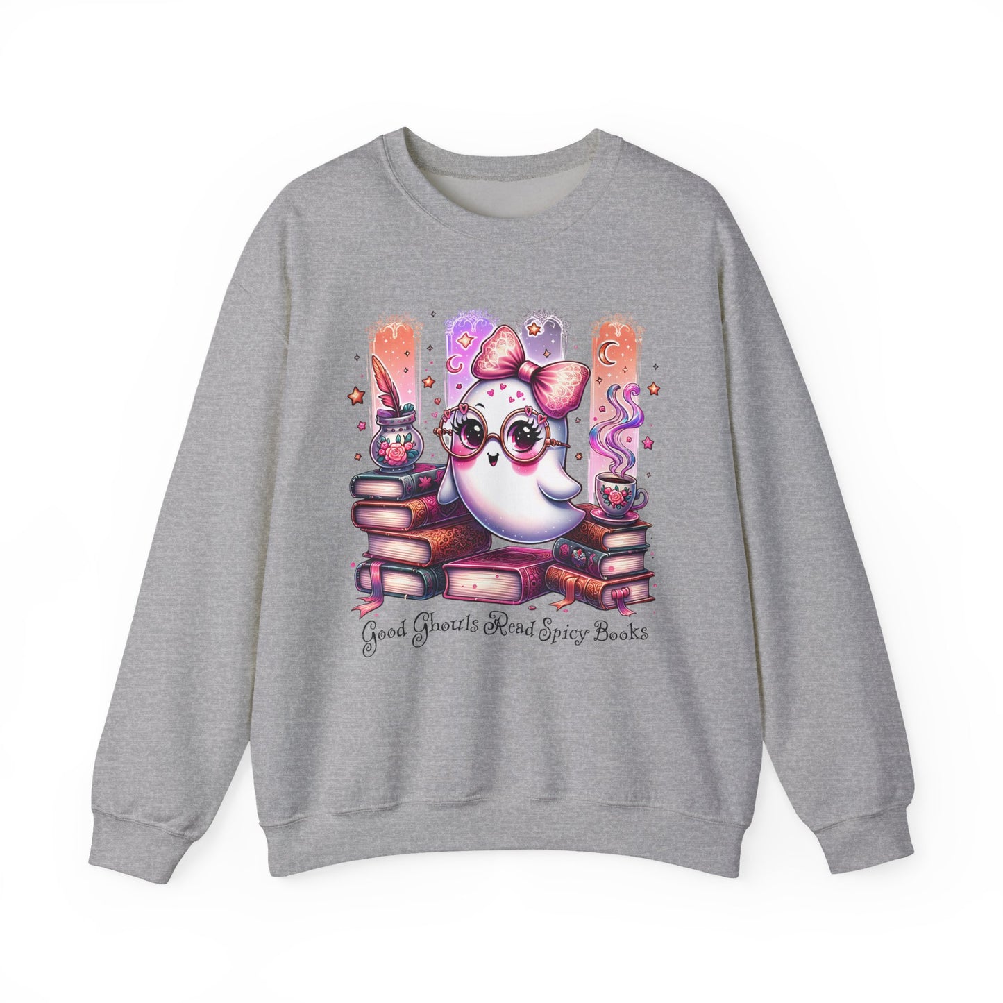 Cozy Ghostly Reading Sweatshirt