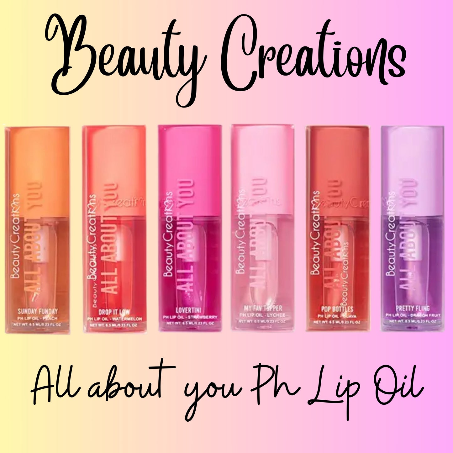Beauty Creations Ph Lip Oils