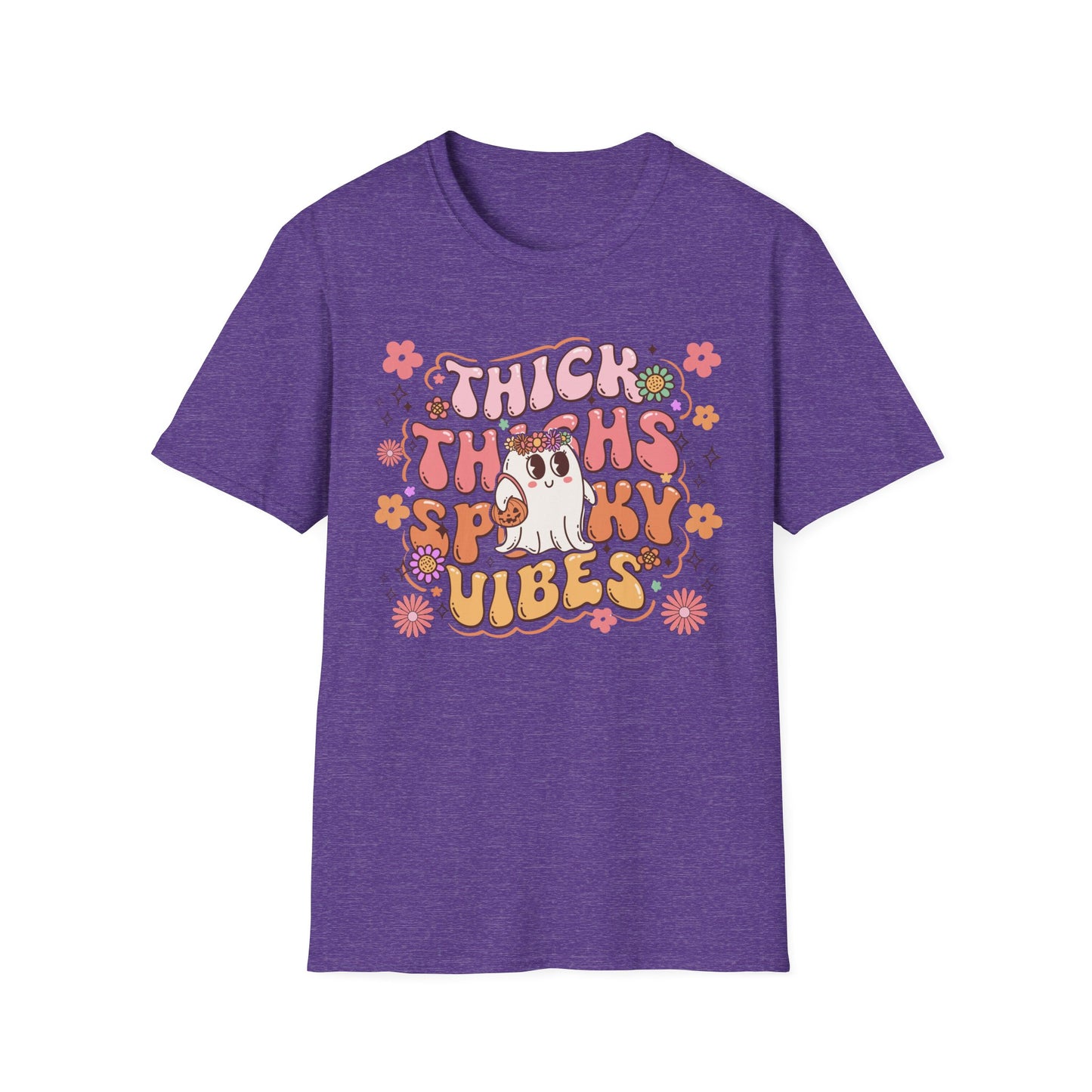 Thick Thighs Spooky Vibes T Shirt