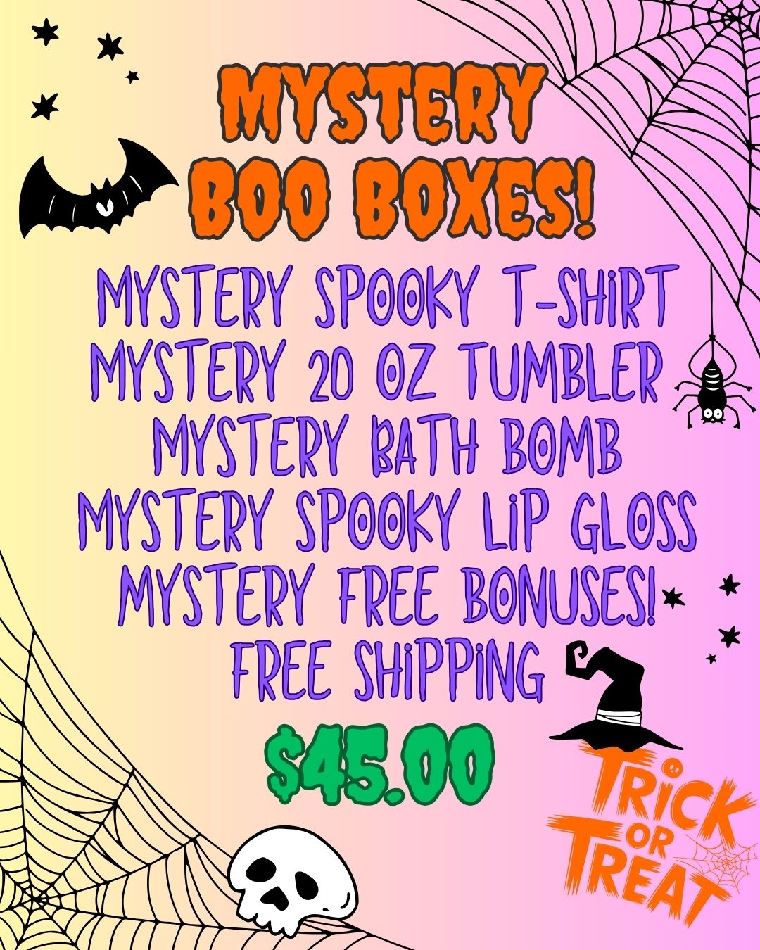 Mystery Boo Box