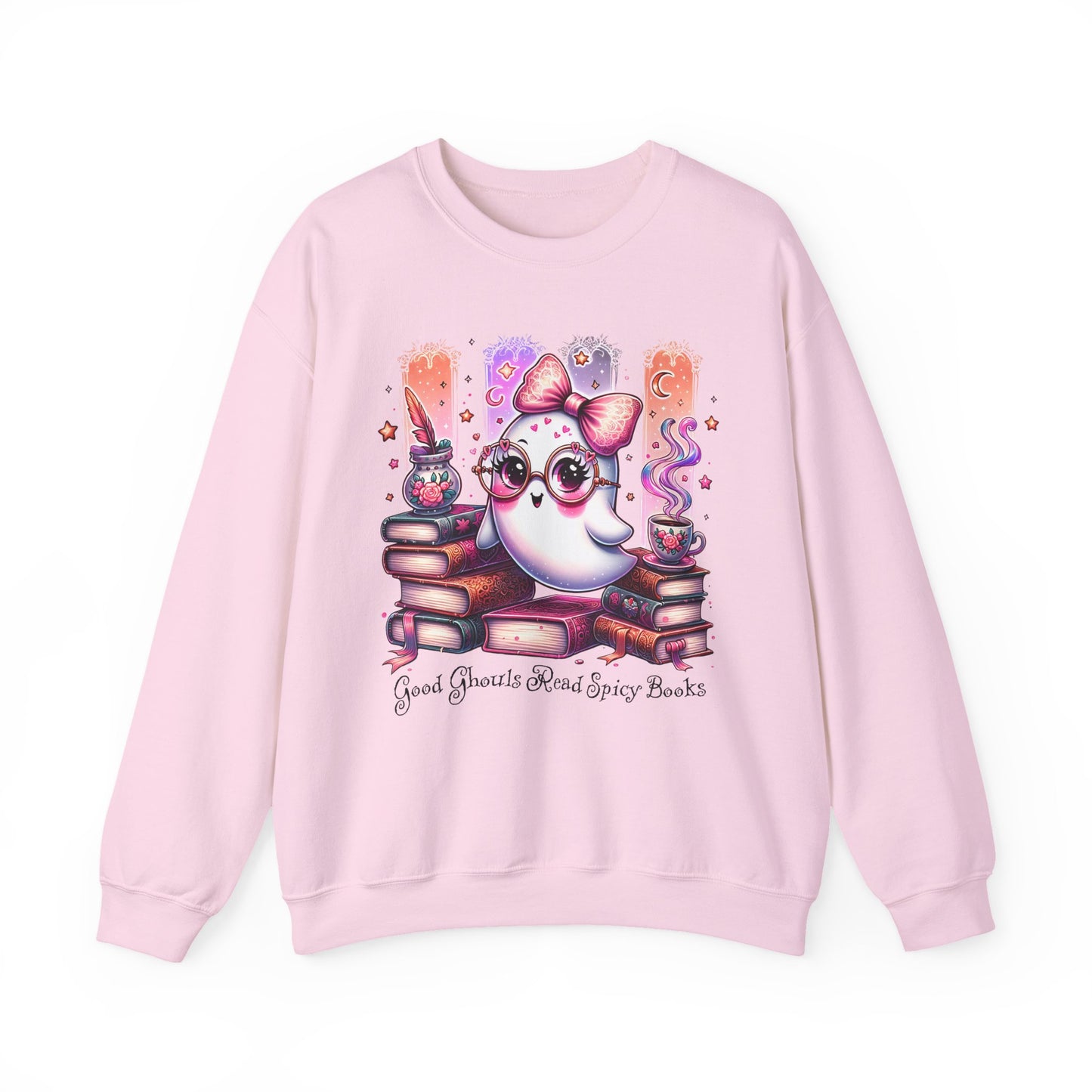 Cozy Ghostly Reading Sweatshirt