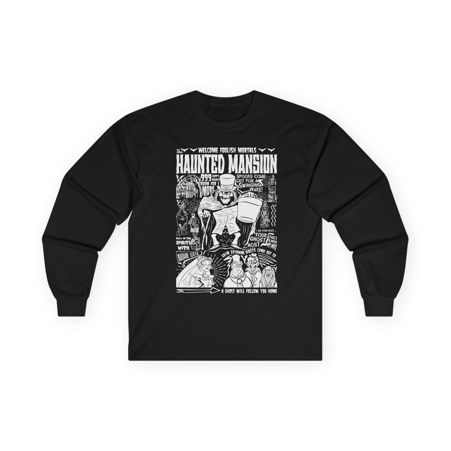 Haunted Mansion Long Sleeve Tee