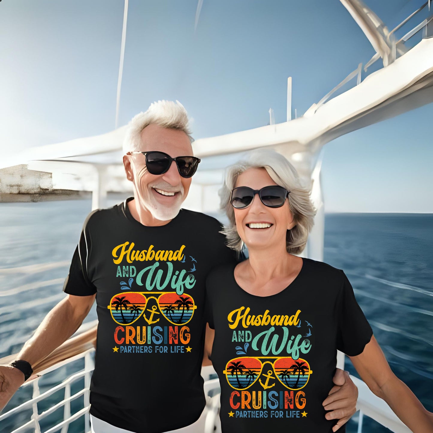 Husband and Wife Cruise T-Shirt
