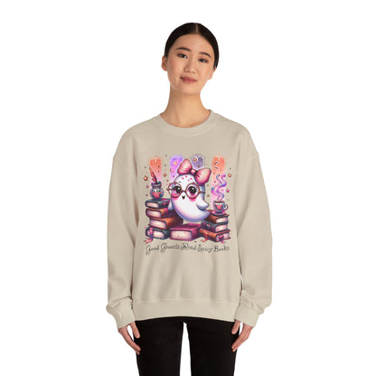 Cozy Ghostly Reading Sweatshirt