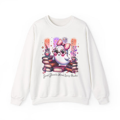 Cozy Ghostly Reading Sweatshirt