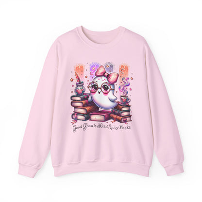Cozy Ghostly Reading Sweatshirt