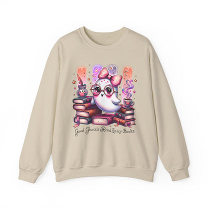 Cozy Ghostly Reading Sweatshirt