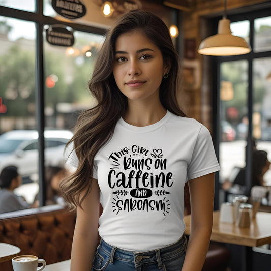 Caffeine & Sarcasm T-Shirt
