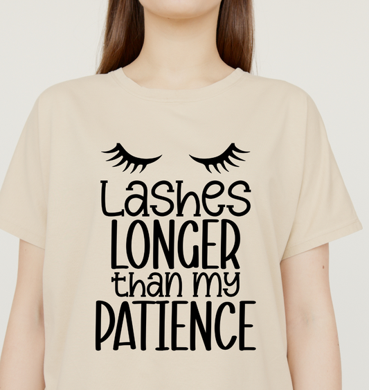 Lashes Longer than my Patience!