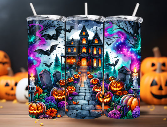 Haunted House Tumbler
