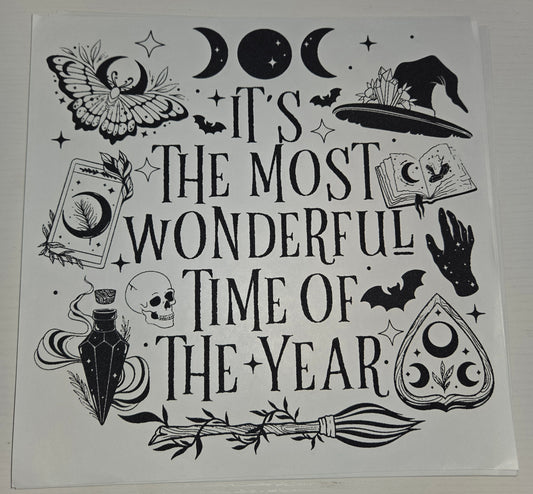 Most wonderful time
